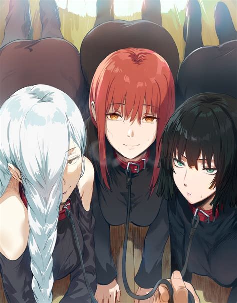 Vídeos pornôs com Makima Hentai .